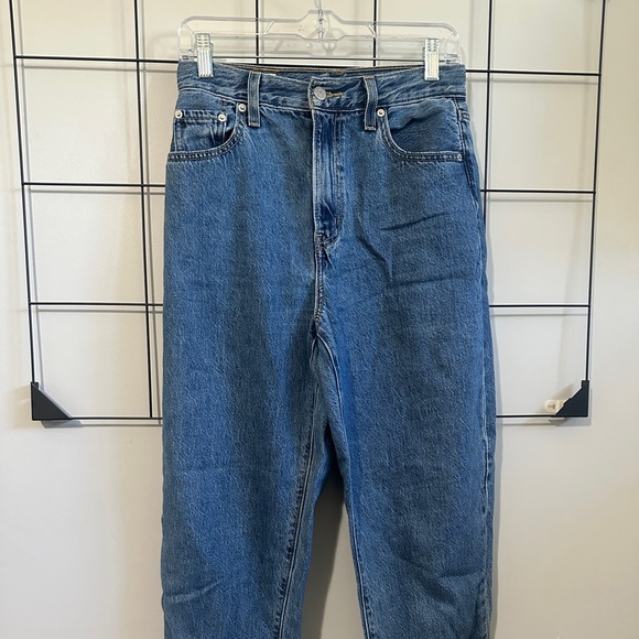 Levi's Denim - Levi’s High Loose Taper Blue Denim Jeans